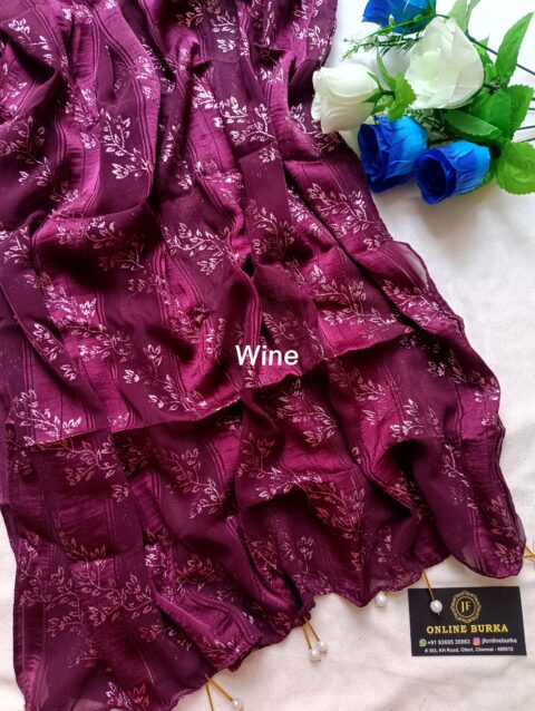 Satin Stripe Glitter Hanging