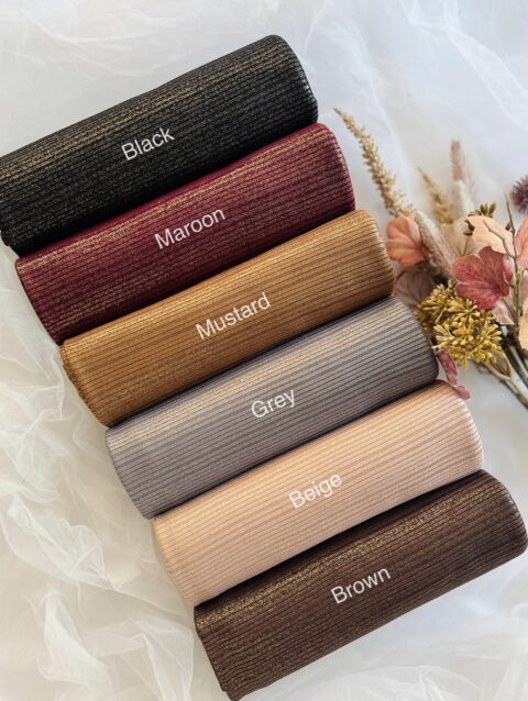 Jersy Shimmer Hijab
