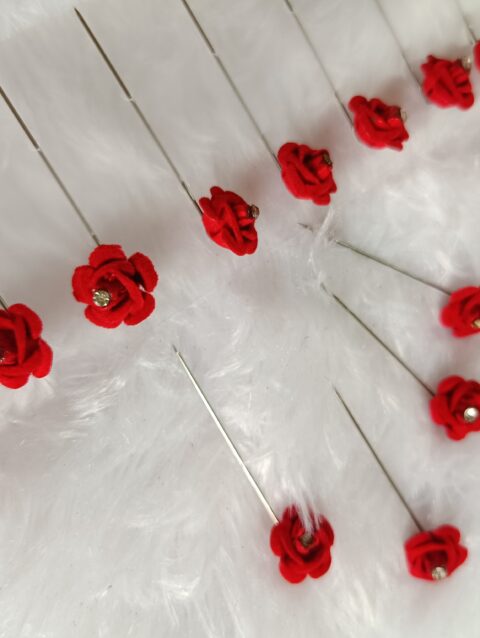 Rose Hijab pins (Pack of 2)