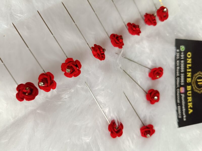 Rose Hijab pins (Pack of 2)