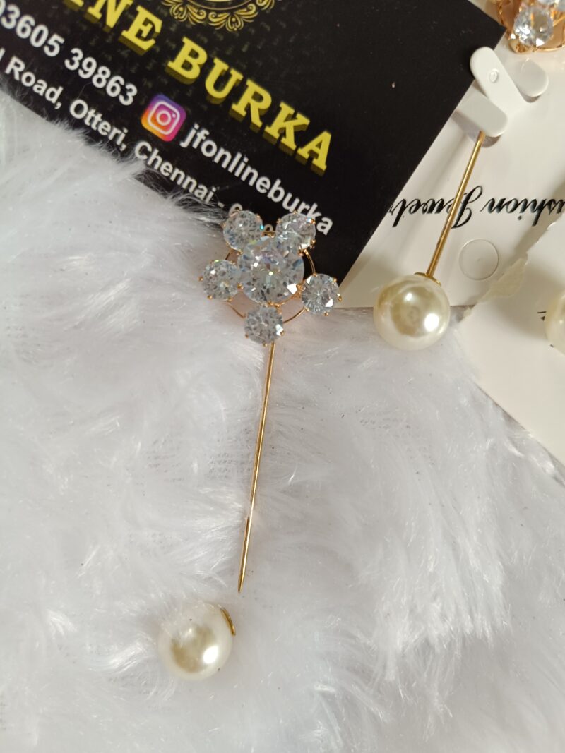 Hijab pin with lock - Image 2