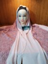 Partywear Hijab model3 Pink shade