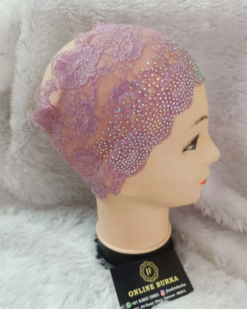 Net cap with stone A - Image 3