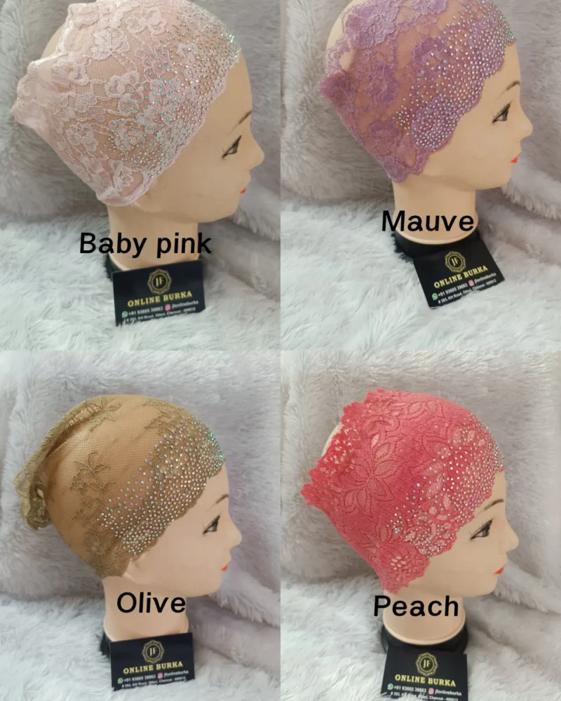 Net cap with stone C