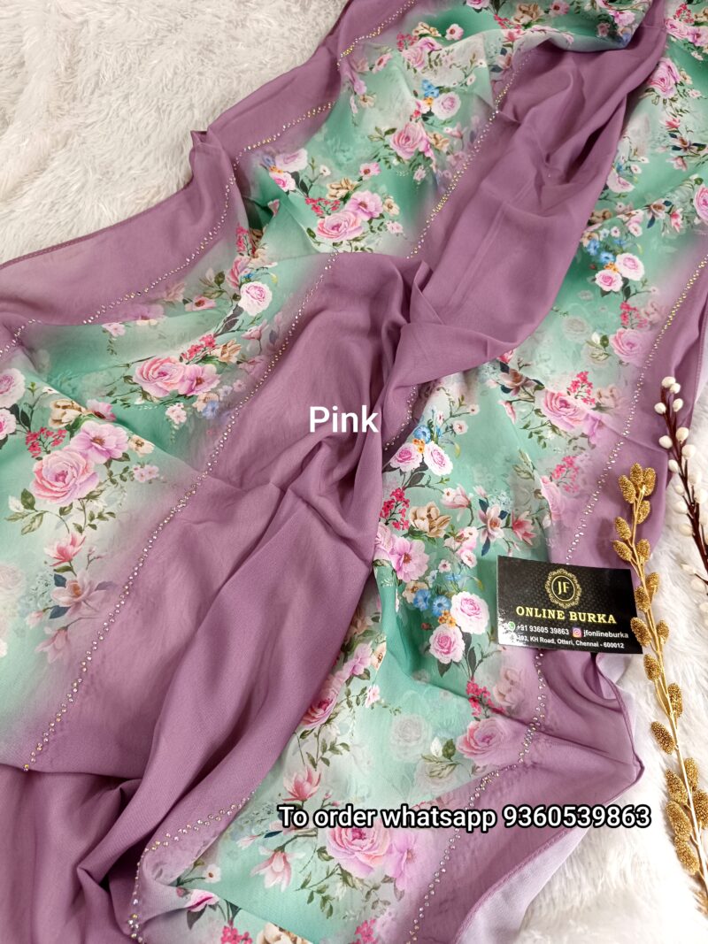 Floral chiffon FC2001 - Image 4