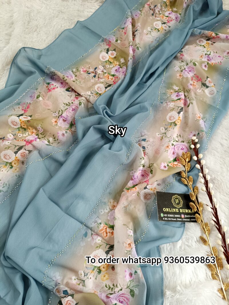 Floral chiffon FC2001 - Image 7