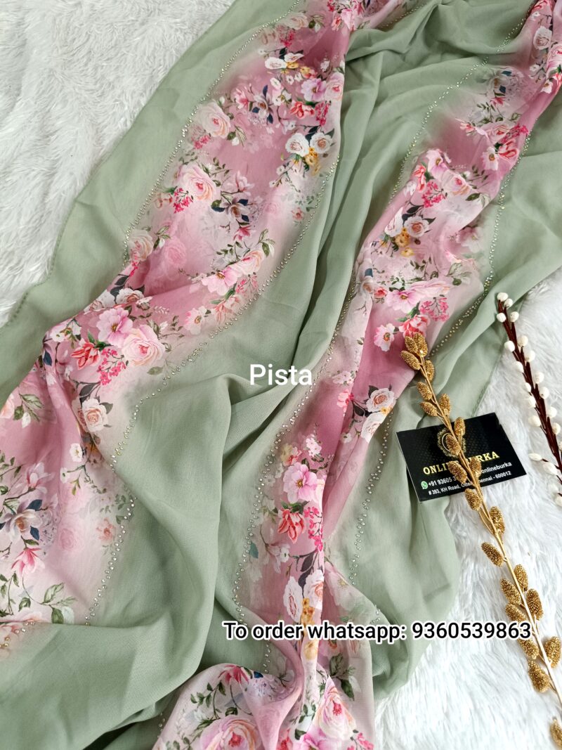 Floral chiffon FC2001 - Image 8