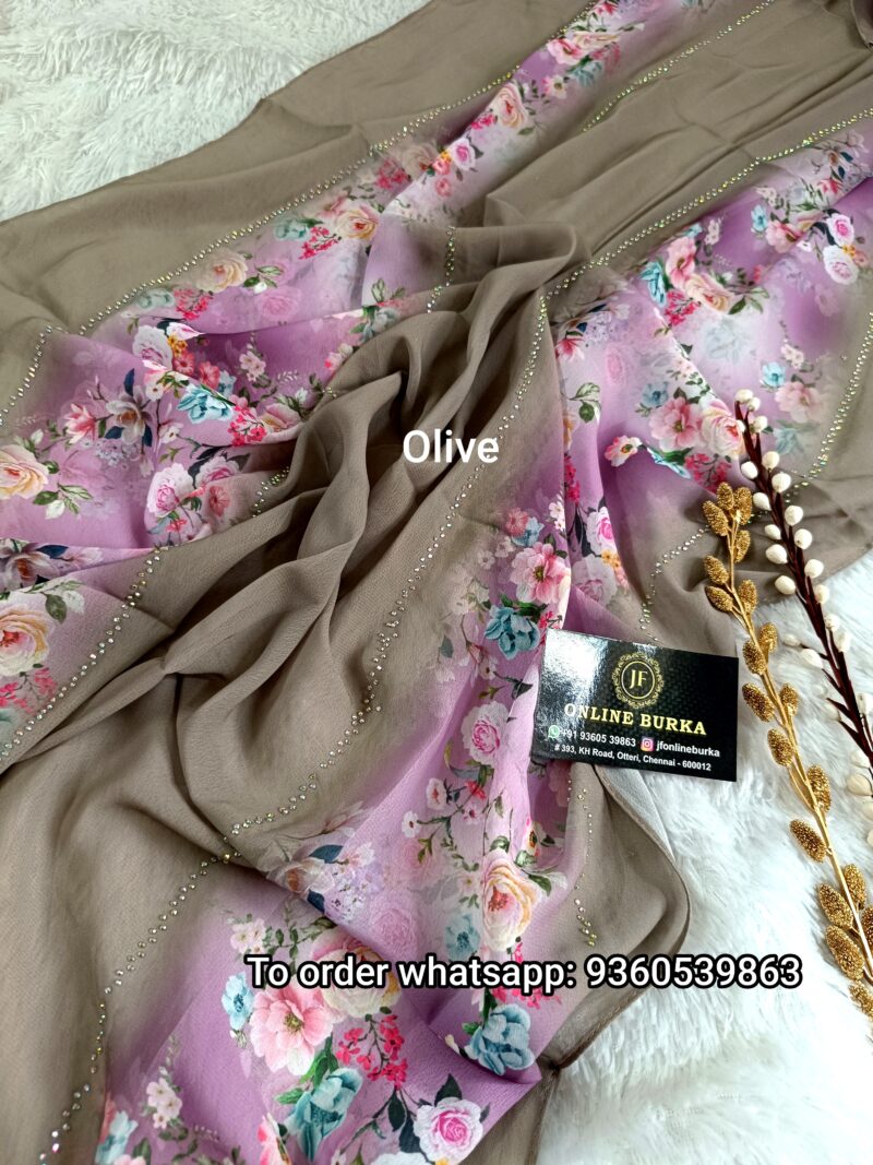 Floral chiffon FC2001 - Image 13
